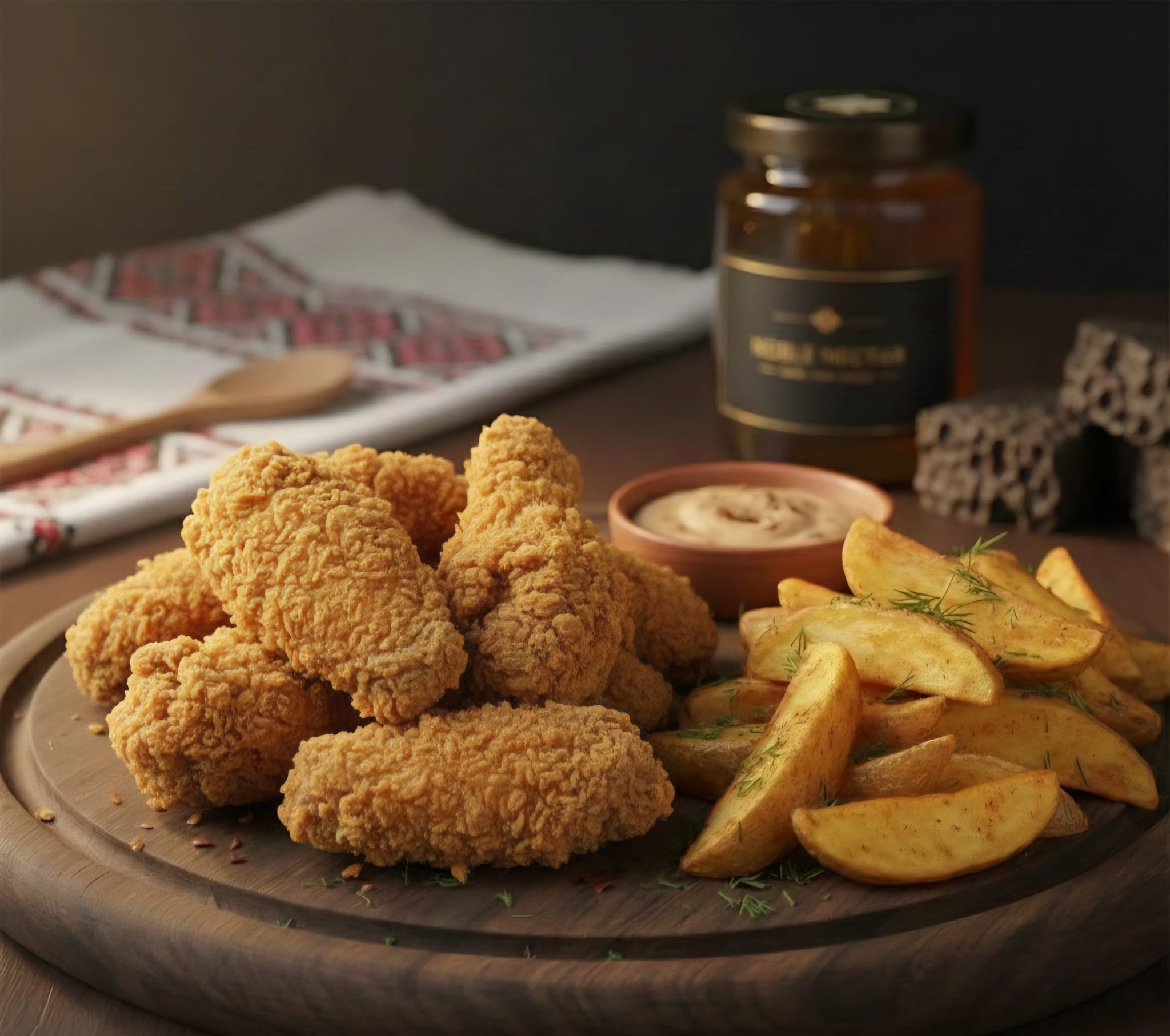 Meniu Crispy nepicant